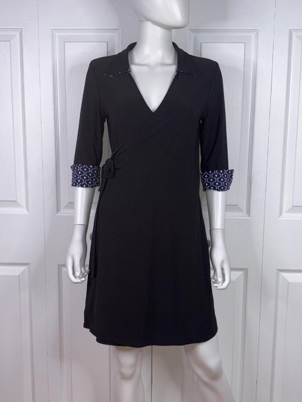 LAUNDRY women's reversible dress small NWT